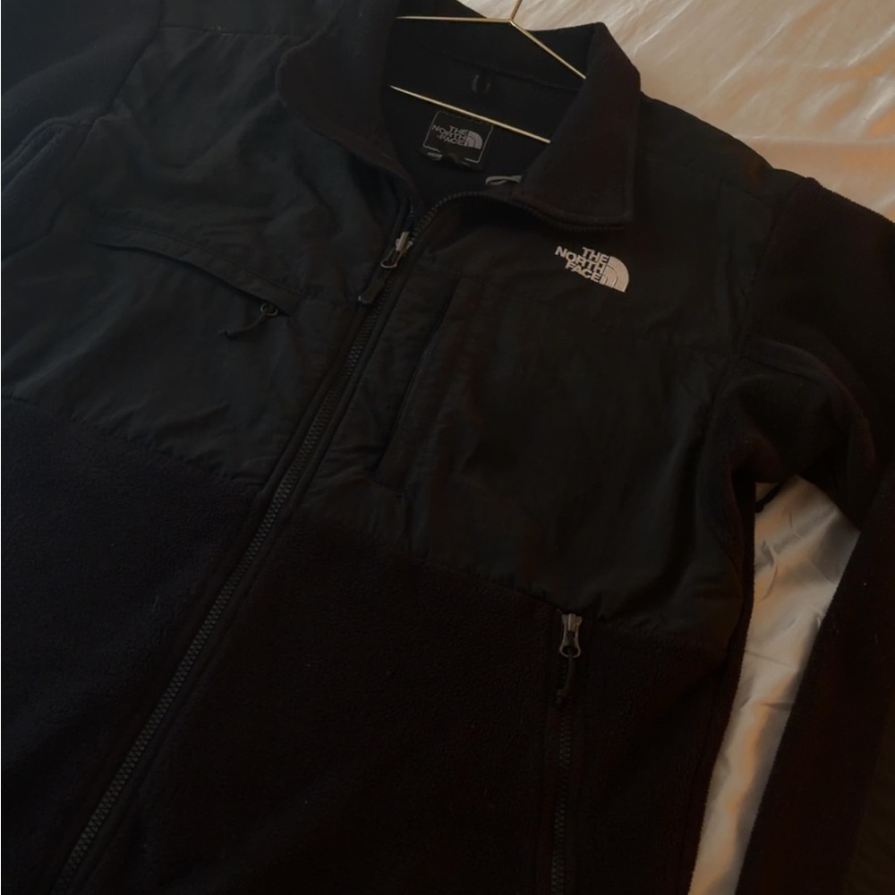 The North Face Black Lightweight Fleece Shirt Jacket